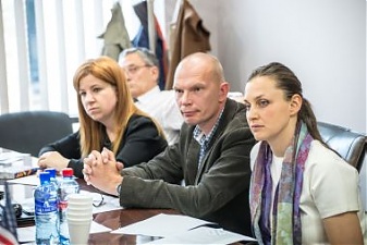 Екатерина Гусельникова, Армандс Муйжниекс, Алла Соколова.
